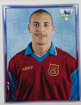 Rio Ferdinand West Ham United Merlin Premier League 98 - Rookie 1998