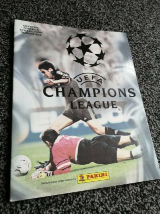 Panini Uefa Champions League 2000/2001 Empty Album -.