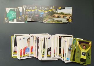 Tour De France 2020 Panini Stickers (95 Stickers,  12 Cards No Duplicates)