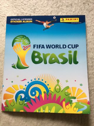 Panini Fifa 2014 World Cup Sticker Album,  503 Stickers