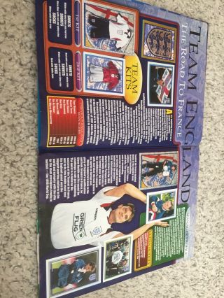 Merlins Official England World Cup Sticker Book 1998 Complete VG,  Cond 3