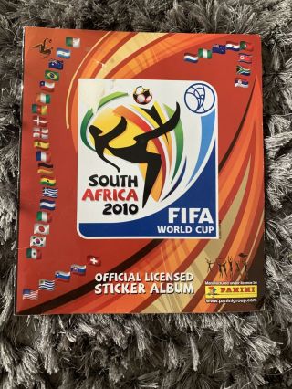 Panini Fifa World Cup 2010 South Africa Sticker Book Album 60 Complete