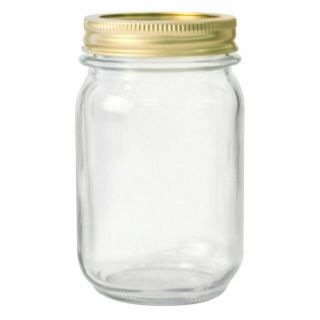 Top Quality Anchor Hocking Pint Glass Canning Jar Set,  12pk Regular Mouth