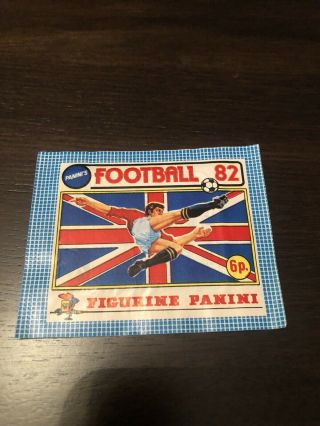 Panini Uk Football 82 1982 Sticker Packet