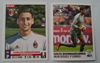 Donnarumma Rookie Stickers Ac Milan Calciatori Panini Italia
