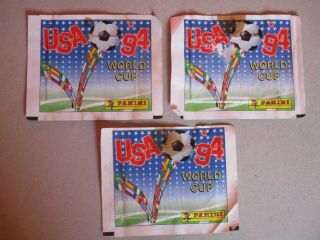 Panini Stickers Usa 1994 World Cup Football Us 94 Soccer Panini Packets