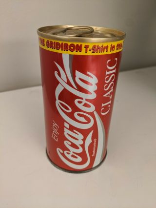Vintage Un - Opened Coca - Cola Monsters Of The Gridiron T - Shirt In Can