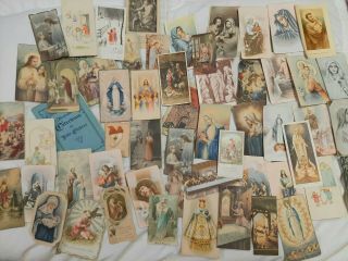 Antique Vintage Catholic Prayer Cards And More