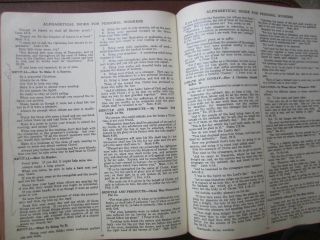 STANDARD REFERENCE BIBLE - Blue Ribbon - Hertel - Red Letter 1936 2