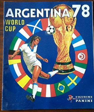 Panini Official Album Fifa World Cup Argentina 1978 Complete Reprinted Reimpreso