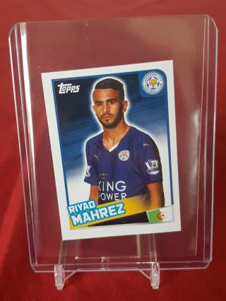 Riyad Mahrez Leicester City Premier League (winning Season) 2016 Merlin Sticker