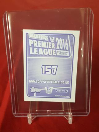 Riyad Mahrez Leicester City Premier League (Winning Season) 2016 Merlin Sticker 2
