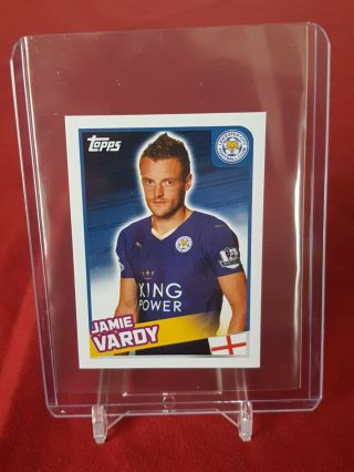 Jamie Vardy Leicester City Premier League (winning Season) 2016 Merlin Sticker