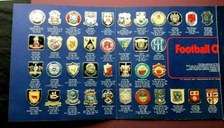 Esso Football Badges 1972 - Complete Set -