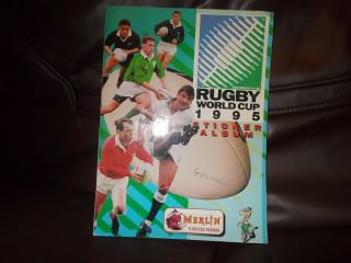 Merlin Rugby World Cup 1995 Sticker Album 85 Complete