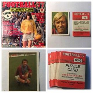Top Sellers Football 1977 Cards.  Complete Your Album,  1,  2,  3,  4,  5,  10,  15 Available