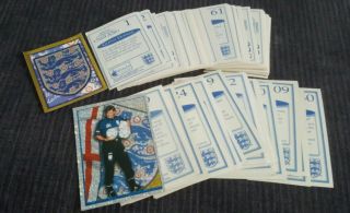 Merlin Official England 1998 98 Football Stickers Bundle Of X100,