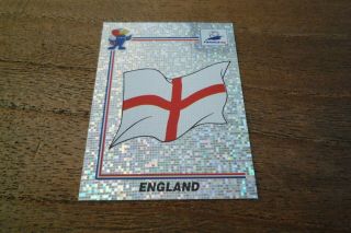 Panini France 98 World Cup Football Sticker - England Shiney - Vgc Number 463