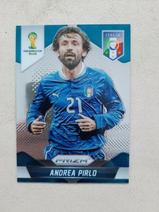 Panini Prizm Modric Fifa World Cup 2014 - Italy - Andrea Pirlo - Prizm Card
