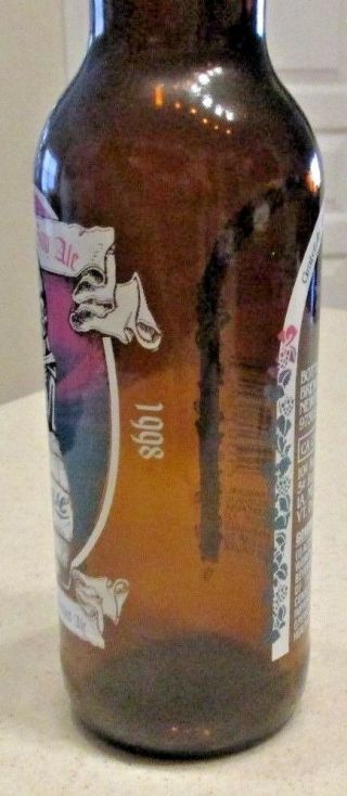 V Rare Dated Rogue Dead Guy Ale 1998 1 Pint 6 Ounce Beer Bottle Graphics Empty 2