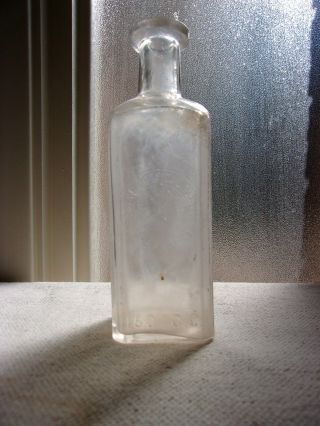 Antique Us Marine Hospital Service Medicine Bottle - - Pre - 1900 Cool