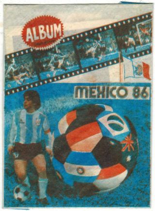 Peru 1986 Navarrete World Cup Soccer Mexico ´86 Sticker Pack