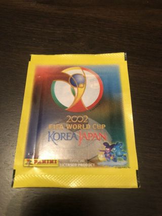 Panini World Cup 2002 Sticker Packet