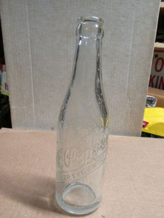 Old 6 1/2 Oz Dr.  Pepper Soda Bottle Good For Life