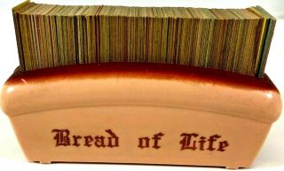 Bread Of Life Vintage Bible Verses 1950 Cross Publishing