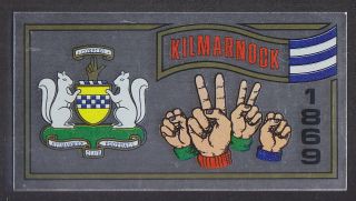Panini - Football 83 - 436 Kilmarnock Foil Badge
