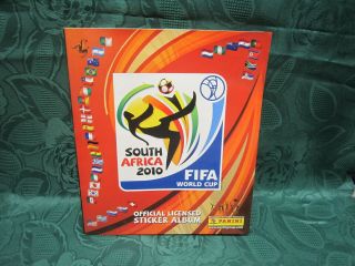 Panini Sticker Book,  Un -,  World Cup 2010,  South Africa,  No Stickers