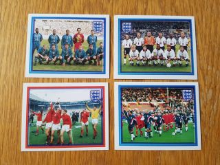 Merlin Official England 98 - Wc 1998 4 England Team Photo Stickers