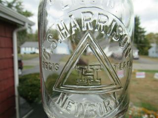 Trep Milk Bottle C S Harrison Dairy Farm Newbury Ma Essex County 1940 Rare