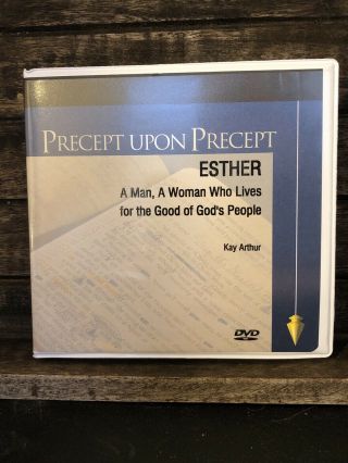 Kay Arthur Precept Upon Precept Esther 4 Dvd Lectures