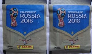 Panini World Cup Russia 2018 Brazil Edition 2 X Packs