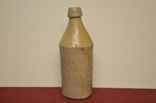 Johnston & Co.  Mead Philadelphia Marked Salt Glazed Stoneware Beer Bottle 2 3