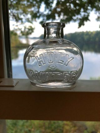 Vintage Holy Water Bottle - 100 Years Old - One - Take A Look