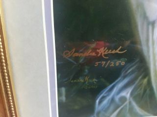 Signed Limited Edition Sandra Kuck w/COA PORTRAIT OF AN ANGEL 57 OF 250 LENOX 2