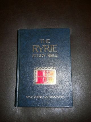 The Ryrie Study Bible American Standard Hardback 1978 Moody Press