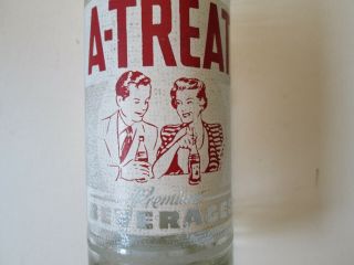 Soda Bottle A - Treat Allentown,  Pa Picture Of Six Pack On The Back