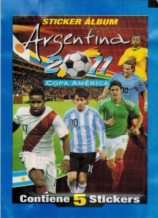 Peru 2011 Navarrete Copa America Argentina Sticker Pack - Messi