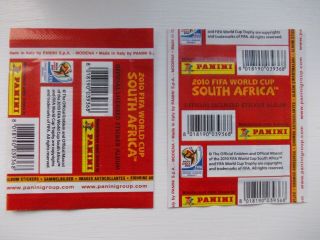 Football Stickers Panini World Cup 2010 X 2 Packets