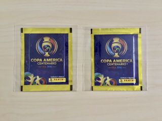 Panini Copa America Centenario 2016 Foil 5 Stickers & Figuritas Packs