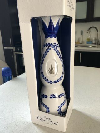 Clase Azul Ceramic Tequilla Bottle Empty 750ml