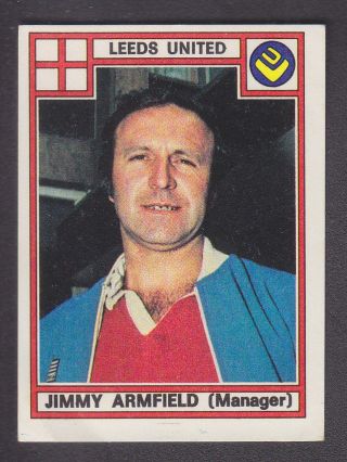 Panini - Football 78 - 160 Jimmy Armfield - Leeds