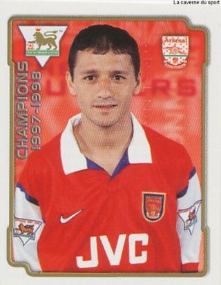 N°018 Nelson Vivas Argentina Arsenal.  Fc Premier League 1998 - 1999 Merlin Stickers