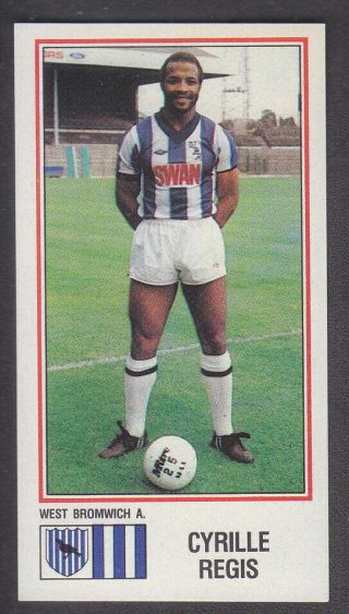 Panini - Football 83 - 340 Cyrille Regis - West Bromwich Albion