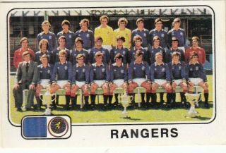 Panini Football Sticker 1979 - Rangers Team Photo No.  562