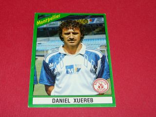 136 Daniel Xuereb Sc Montpellier Paillade Panini Foot 91 Football 1990 - 1991