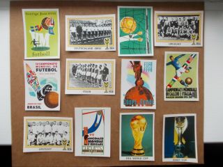 Football Stickers Panini World Cup Story X 12 Stickers